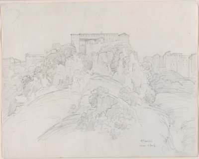 Vista su Narni da Jean-Baptiste-Camille Corot