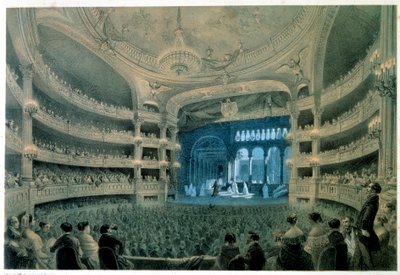 Vista della sala del teatro dell