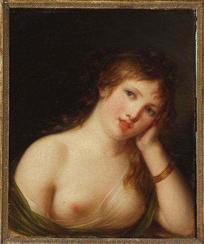 Ritratto di giovane donna da Jean-Baptiste Greuze
