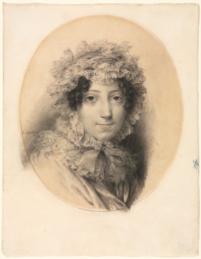 Ritratto di una signora da Jean-Baptiste Isabey