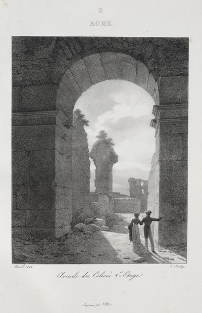 Viaggio in Italia nel 1822 da Jean-Baptiste Isabey