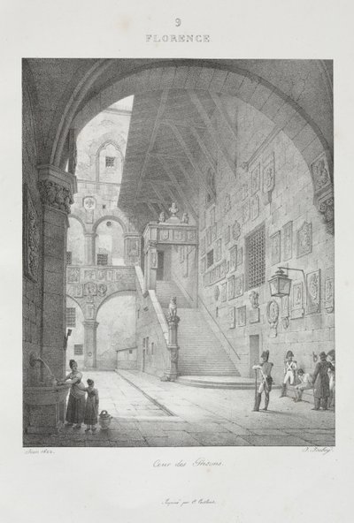 Viaggio in Italia nel 1822 da Jean-Baptiste Isabey