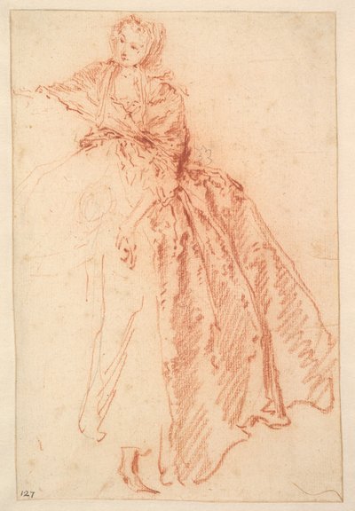 Studie für "M. de Pourceaugnac" da Jean-Baptiste Joseph Pater