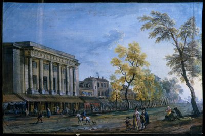 Il teatro italiano a Parigi da Jean Baptiste Lallemand