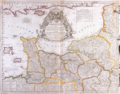 Nord-Pas-de-Calais, Piccardia, Alta Normandia, Bassa Normandia, centro nord) Isole della Manica , Francia da Jean Baptiste Nolin
