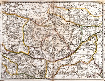 Polonia sud-orientale, Slovacchia orientale, Ungheria orientale, Serbia, Kosovo, Albania settentrionale, Macedonia, Bulgaria, Turchia nord-occidentale, Romania, Moldavia, Ucraina sud-occidentale. da Jean-Baptiste Nolin