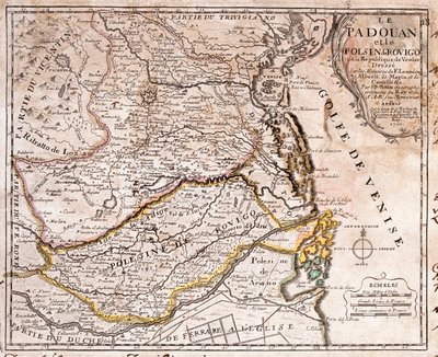 Veneto sud-orientale, Emilia-Romagna nord-orientale, Italia da Jean-Baptiste Nolin