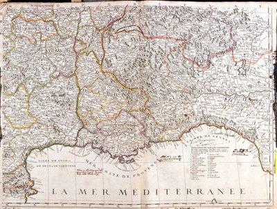 Spagna (Comunità autonoma: Catalogna), Francia (Regione: Borgogna, Franca Contea, Alvernia, Midi-Pirenei orientale, Linguadoca-Rossiglione, Rodano-Alpi, Provenza-Alpi-Costa Azzurra), Svizzera (Cantone: Neuchâtel, Berna, Lucerna, Zugo, Svitto, Glarona, St.  da Jean Baptiste Nolin