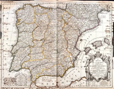 Spagna, Portogallo da Jean Baptiste Nolin