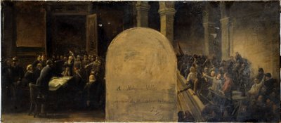 Schizzo per il gabinetto del prefetto dell