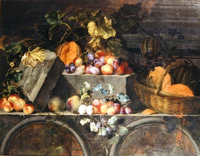 Natura morta di frutta da Jean Baptiste Oudry