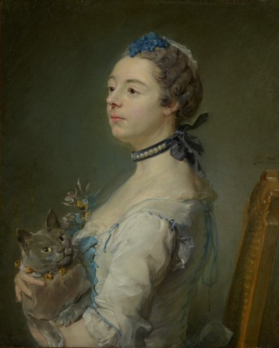 Magdaleine Pinceloup de la Grange, nata de Parseval da Jean Baptiste Perronneau