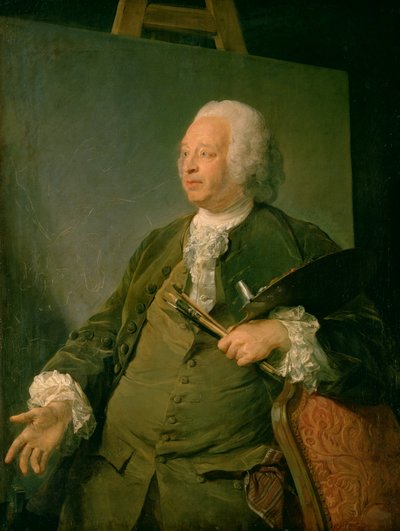 Ritratto di Jean-Baptiste Oudry, c.1753 da Jean Baptiste Perronneau