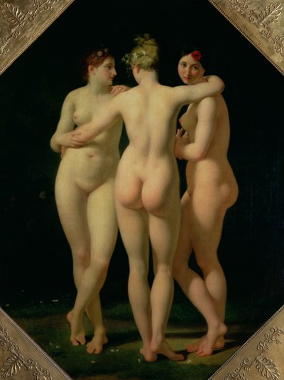 Le tre Grazie da Jean Baptiste Regnault