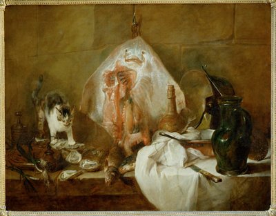 Il pattino - La raie ... da Jean-Baptiste Simeon Chardin