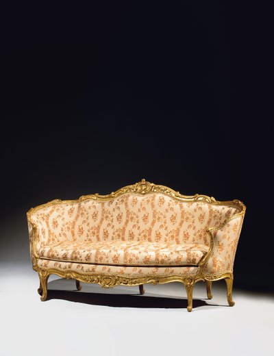 Divano Luigi XV da Jean Baptiste Tilliard