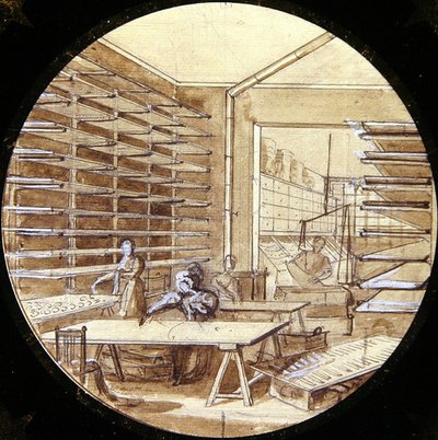 Progetto per un piatto di Sèvres, dal Service des Arts Industriels da Jean Charles Develly