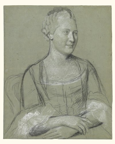 Ritratto di donna da Jean-Étienne Liotard