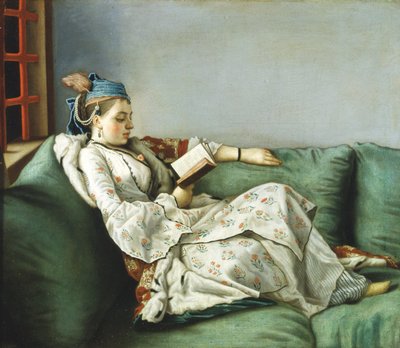 Ritratto di Maria Adelaide di Francia vestita alla turca da Jean Étienne Liotard