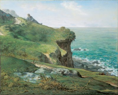 Scogliere a Greville da Jean Francois Millet