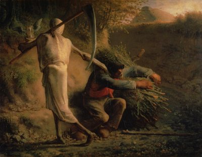 La morte e il boscaiolo da Jean Francois Millet