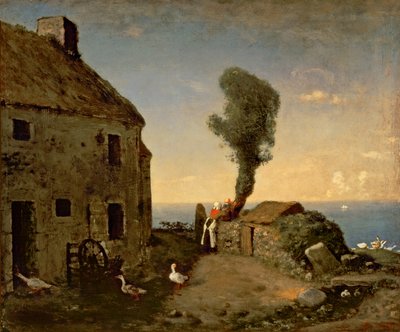 Casa natale di Millet a Gruchy da Jean Francois Millet