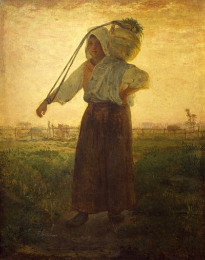 Lattaia normanna a Greville da Jean Francois Millet