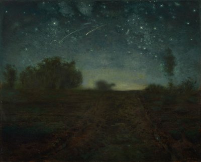 Notte stellata da Jean-Francois Millet