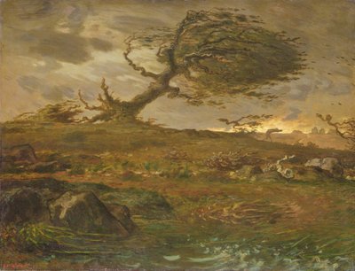 La raffica di vento da Jean Francois Millet