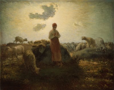 Il guardiano del gregge da Jean Francois Millet