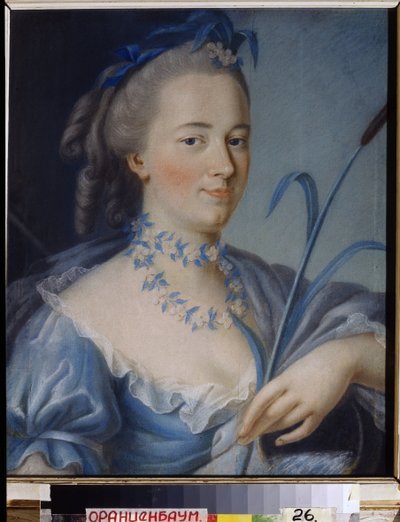 Acqua. Ritratto della contessa Praskovie Alexandrovna Bruce da Jean Francois Samsois
