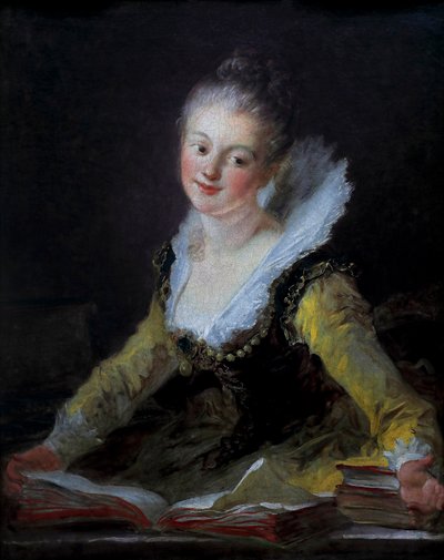 Figura fantastica. Presunto ritratto di Anne-Louise Brillon de Jouy da Jean Honore Fragonard