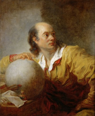 Joseph-Jerome Lefrancois Lalande (1732-1807) da Jean Honore Fragonard