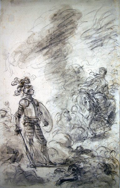 Lidia avanza per incontrare Alceste da Jean Honore Fragonard