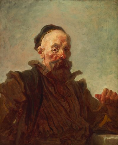 Ritratto di uomo in costume da Jean-Honore Fragonard