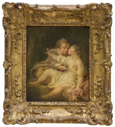 Sorpreso nella vasca da bagno da Jean-Honore Fragonard