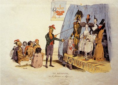 La revanche ou les Français du Missouri, 1829 da Jean Jacques Granville