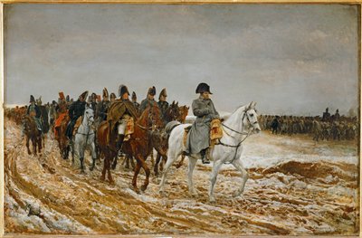 Campagne de France (dipinto su tavola) da Jean-Louis Ernest Meissonier