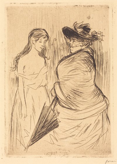 Il trattato sulla tratta delle bianche (The White Slave Trade) da Jean-Louis Forain