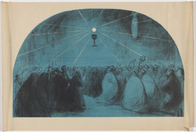 Lourdes, 1914, 25° Congresso Eucaristico Internazionale da Jean-Louis Forain