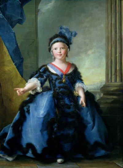 Louis-Joseph-Xavier de France (1751-61) Duca di Borgogna da Jean Marc Nattier