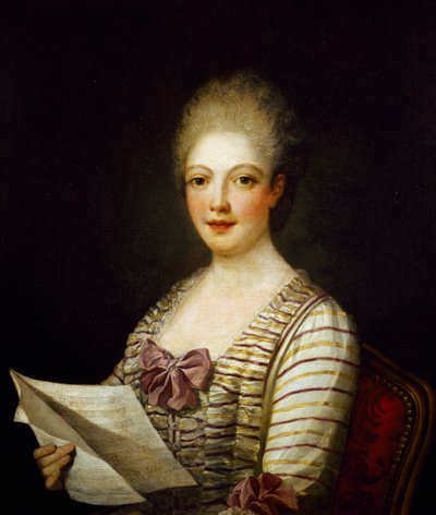 Ritratto di Lucrezia Aguiari detta La Bastardella, soprano italiano, dipinto di Jean Marc Nattier da Jean Marc Nattier