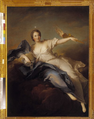 Ritratto di Madame de Chateauroux en Aurore da Jean Marc Nattier