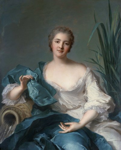 Ritratto di Madame Marie-Henriette Bertolo de Pleneuf. da Jean-Marc Nattier