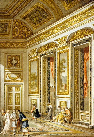 Interno del XVII secolo da Jean (after) Lepautre