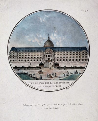 Les Invalides, Parigi da Jean (after) Testard
