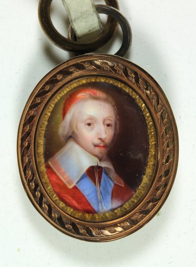 Armand-Jean Du Plessis, Cardinale, Duca di Richelieu da Jean (school of) Petitot