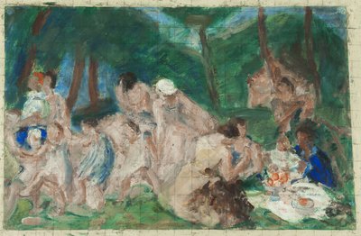 Farandola: Bozzetto per il cortile della scuola dei ragazzi di rue Küss da Jean Adler