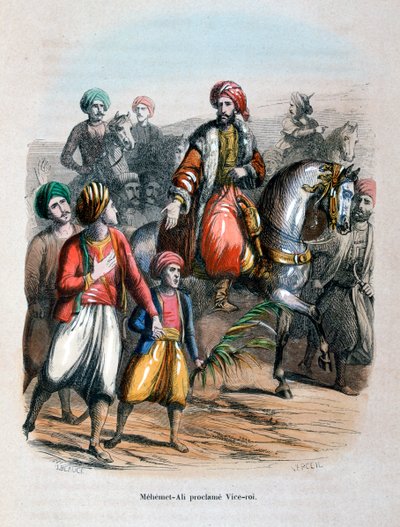 Mehmet Ali proclamato viceré da Jean Adolphe Beauce