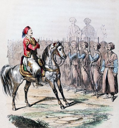Suleiman Pasha al-Faransawi (Suleiman Pasha, Soliman Pacha) da Jean Adolphe Beauce